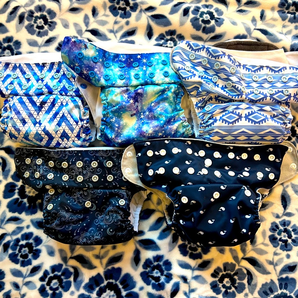 Mama koala & Simple Being cloth diaper lot